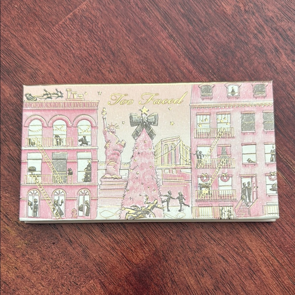 Too Faced Pink and Gold Cityscape Palette